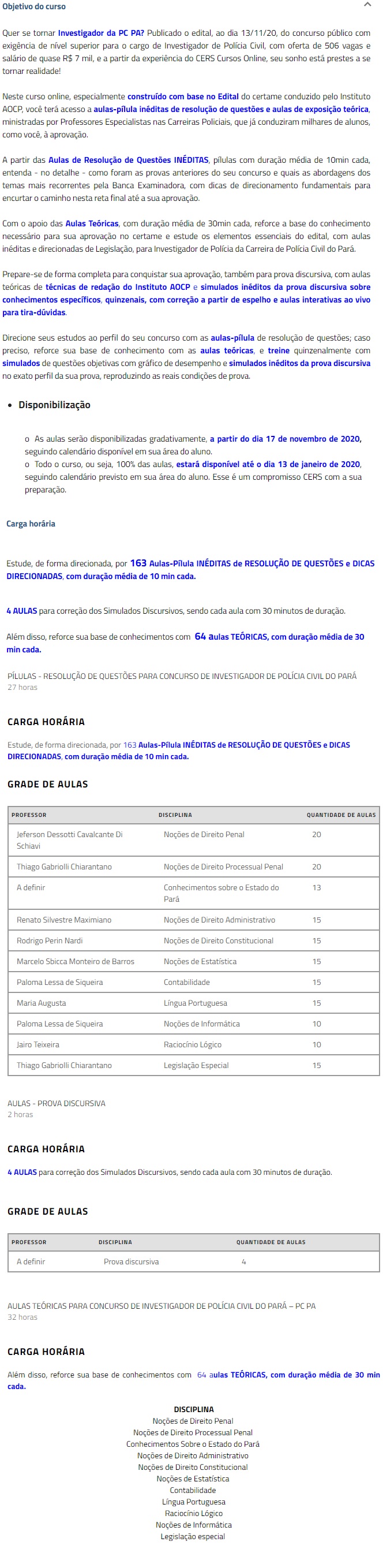 PC PA - Investigador - RETA FINAL (CERS 2020.2)Polícia Civil do Pará 4
